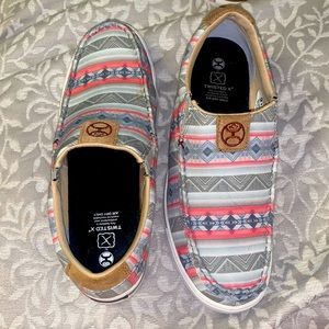 Womens Size 9.5 Twisted X Hooey Shoes